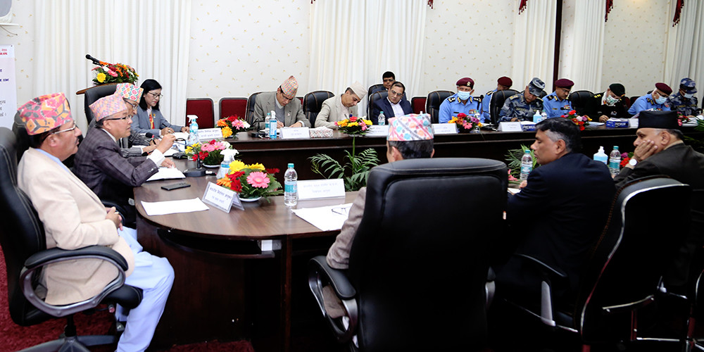उच्चस्तरीय निर्वाचन सुरक्षा समितिको एघार बुँदे निर्देशन